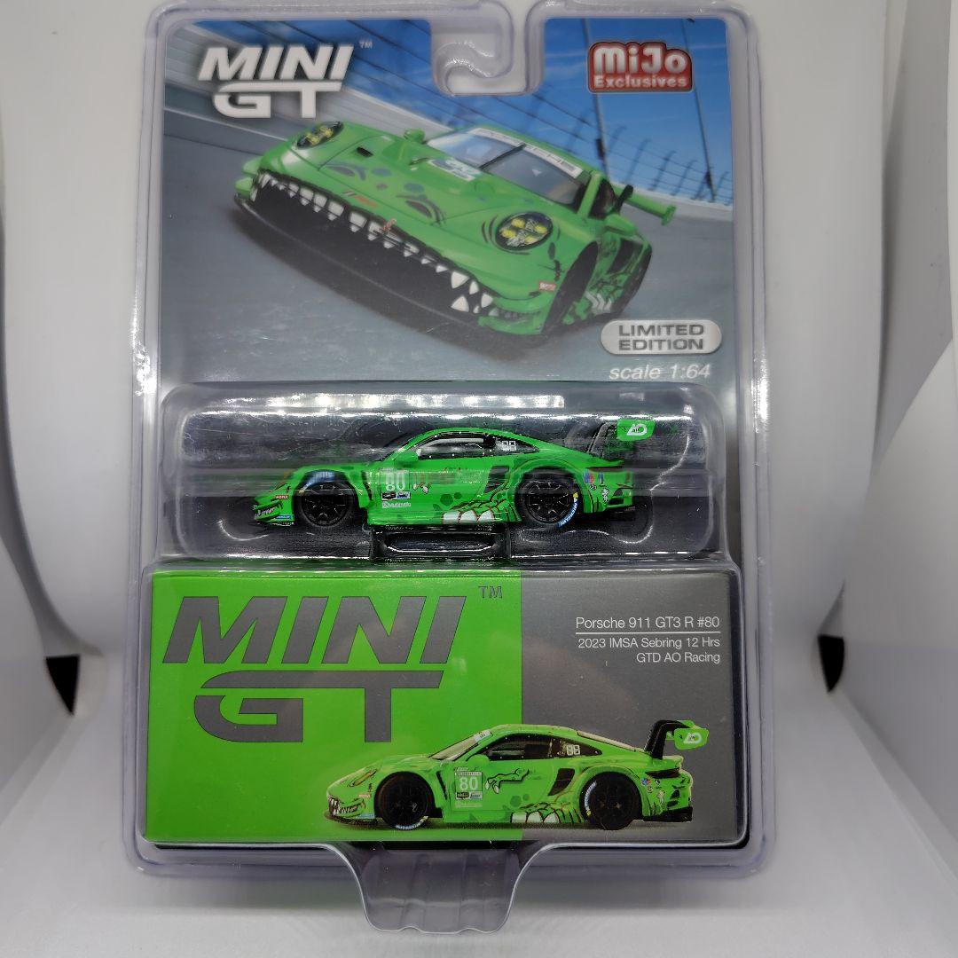 【超美品】MINI GT Porsche 911 GT3 R 880