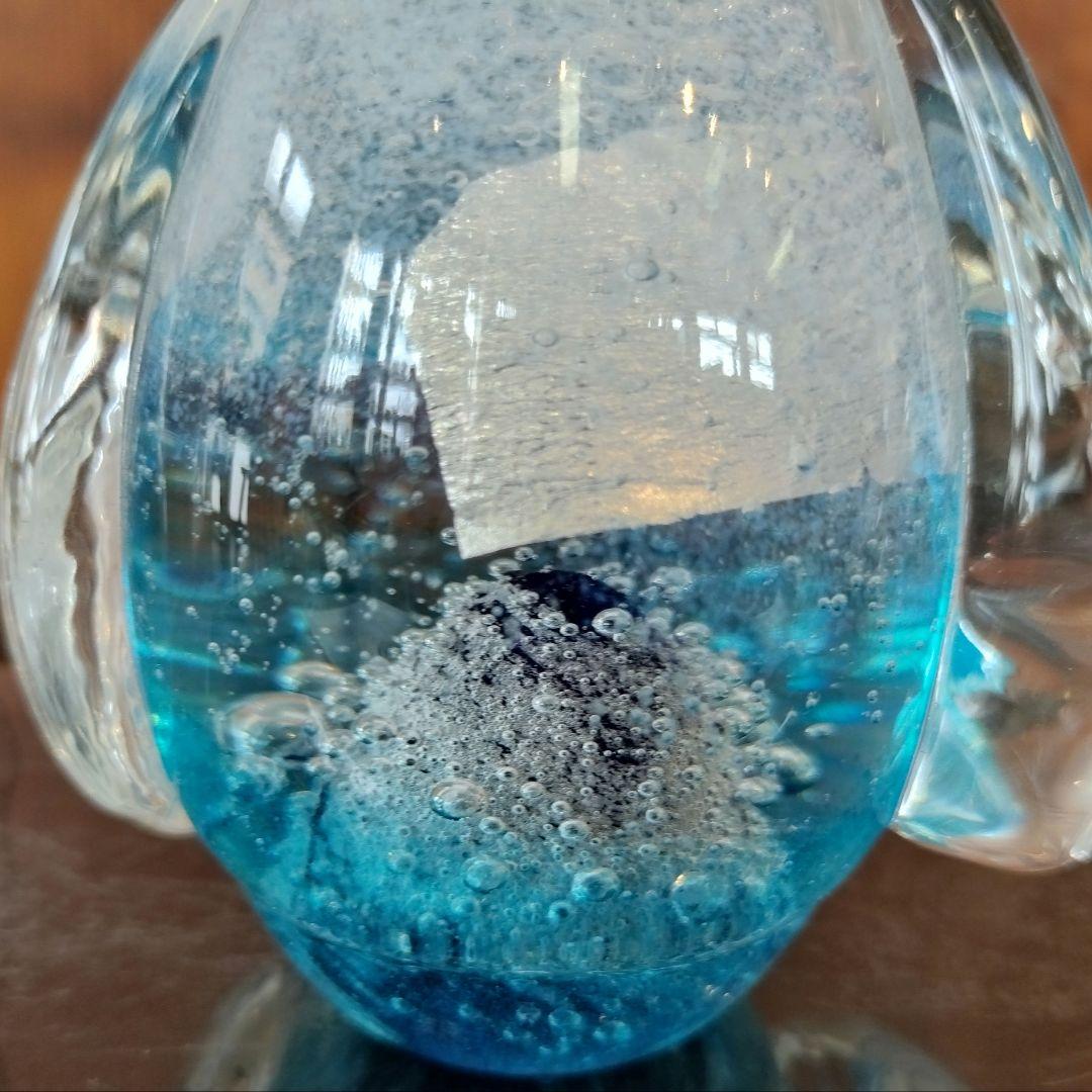 メル様売約済　新品　淡雪びな　硝子　おひなさま　置物