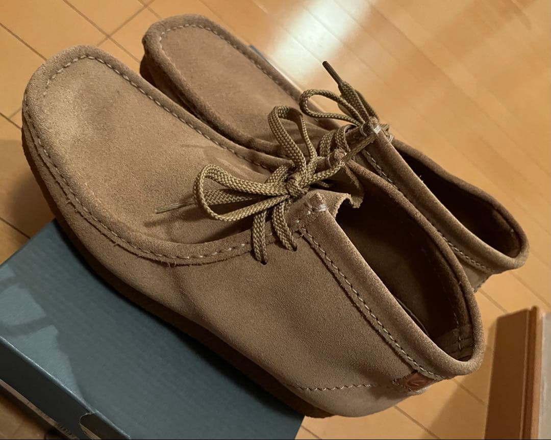 Clarks コレクション ベージュ チャッカブーツ　Clark’s ワラビー