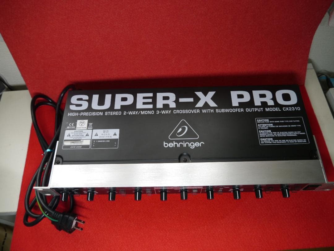 【中古】BEHRINGER ベリンガー SUPER-X PRO CX2310