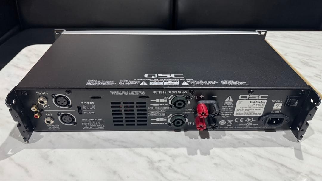 【動作確認済】QSC GX5 パワーアンプ｜PA・店舗音響