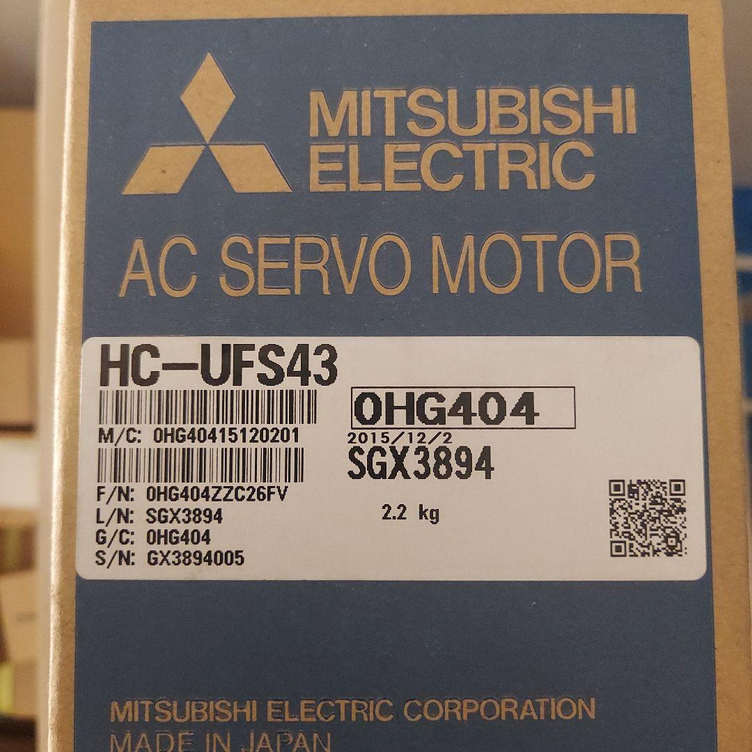 MITSUBISHI ELECTRIC ACサーボモーター HC-UFS43