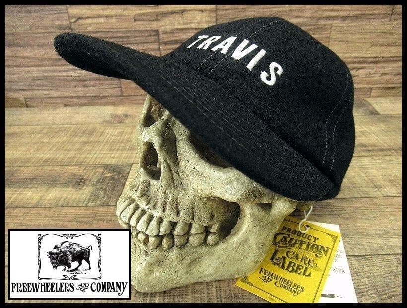 新品 フリーホイーラーズ TRAVIS ウール ベースボール キャップ FREE