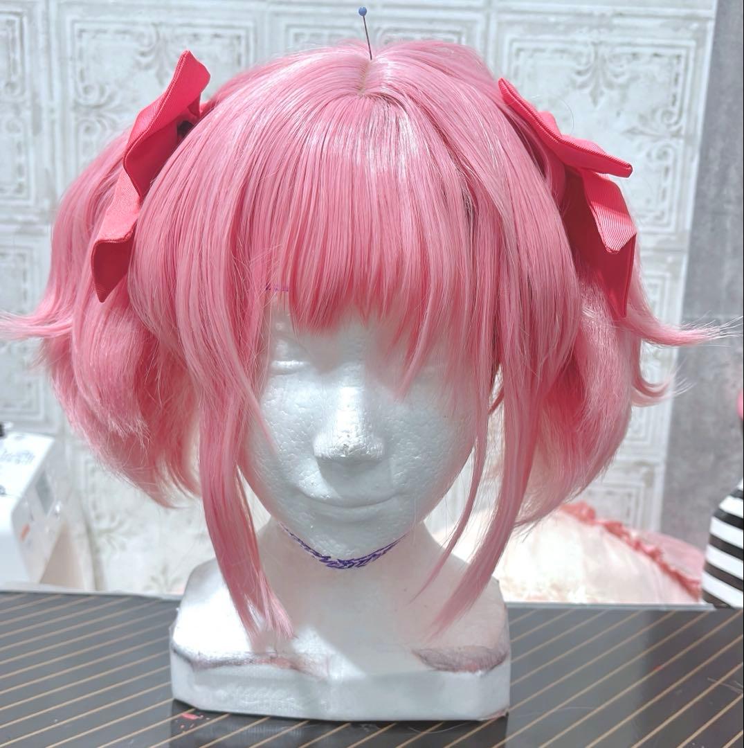 靴・ウィッグ付 魔法少女まどか⭐︎マギカ　鹿目まどか コスプレフルセット