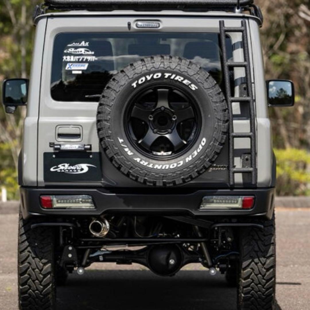 ショウワガレージ　ジムニーjb64jb74 リアラダーアルミ 30mmバック