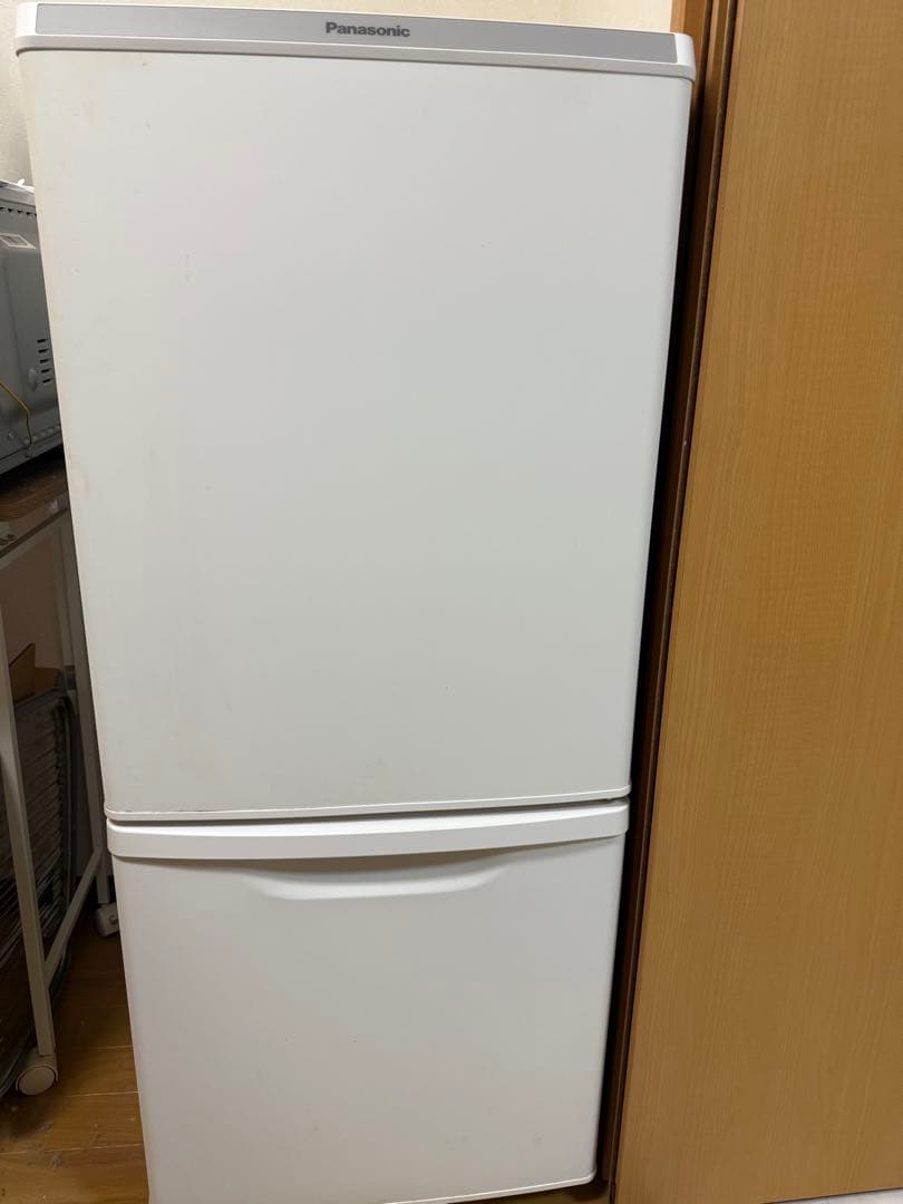 Panasonic 2021年 138L 2ドア 冷蔵庫 NR-B14DW-W