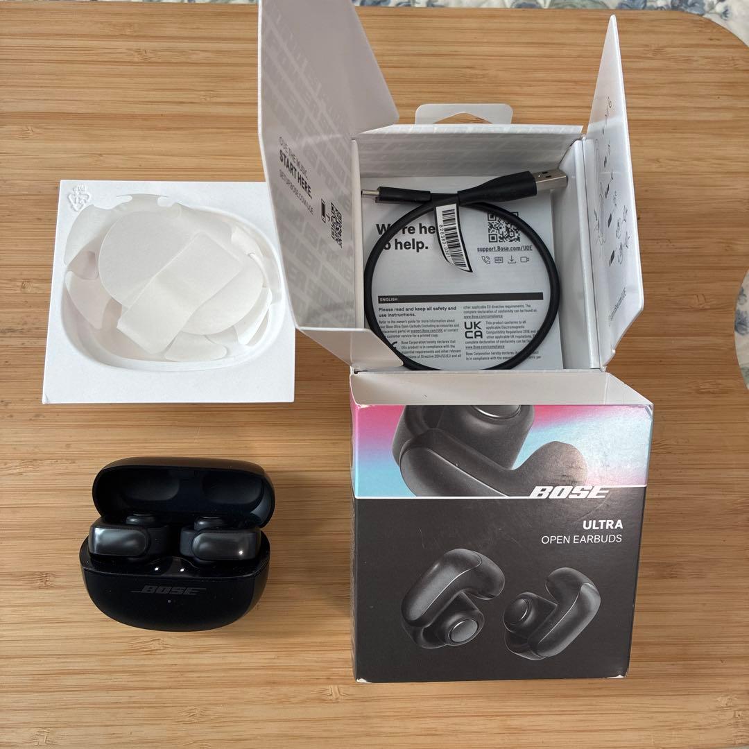 ☆美品☆ BOSE ULTRA OPEN EARBUDS ブラック