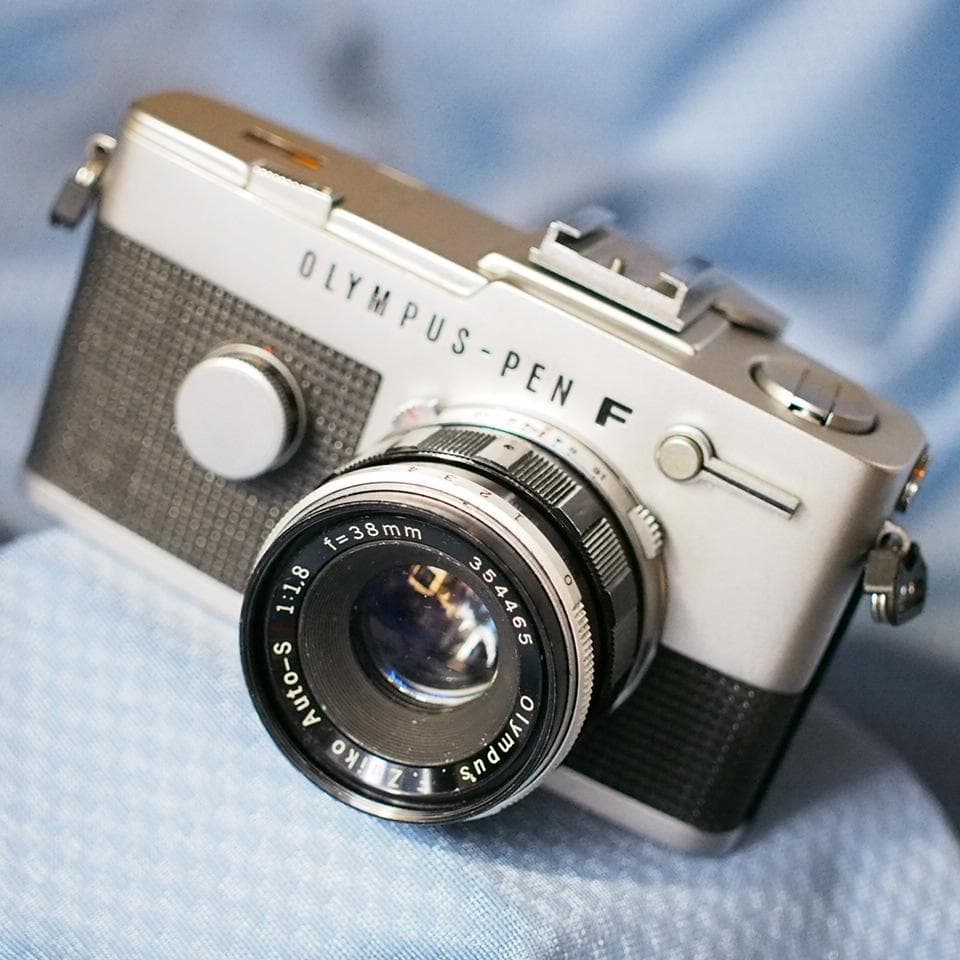 Olympus PEN FT OMアダプタ・銘レンズ4本セット