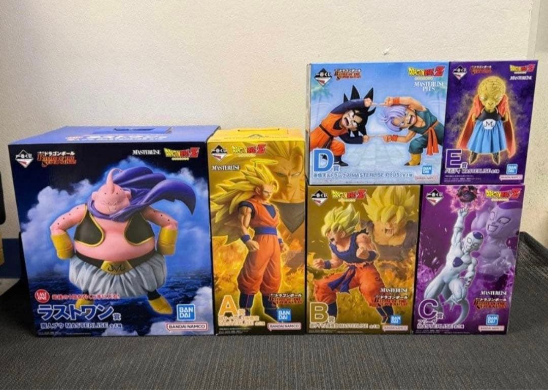 コンプ　一番くじ　ドラゴンボール　 SUPER SAIYAN　フィギュア