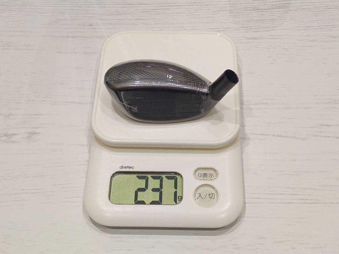 日本正規品 テーラーメイド Qi35 レスキュー ＃5 ヘッド＋ヘッドカバー