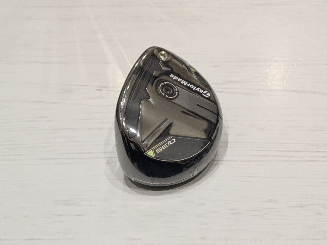 日本正規品 テーラーメイド Qi35 レスキュー ＃5 ヘッド＋ヘッドカバー