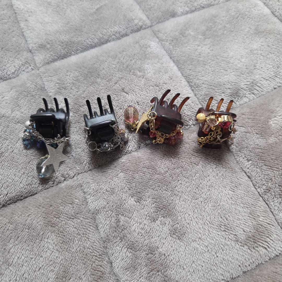 コンプレックスビズ　ヘアクリップ　4個セット　美品