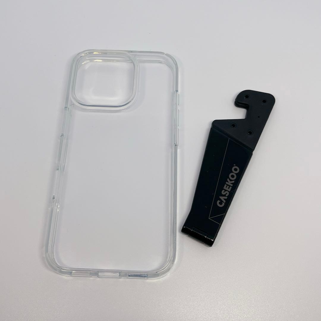 iPhone 16 Pro ケース クリア ワイヤレス充電対応 6.3インチ