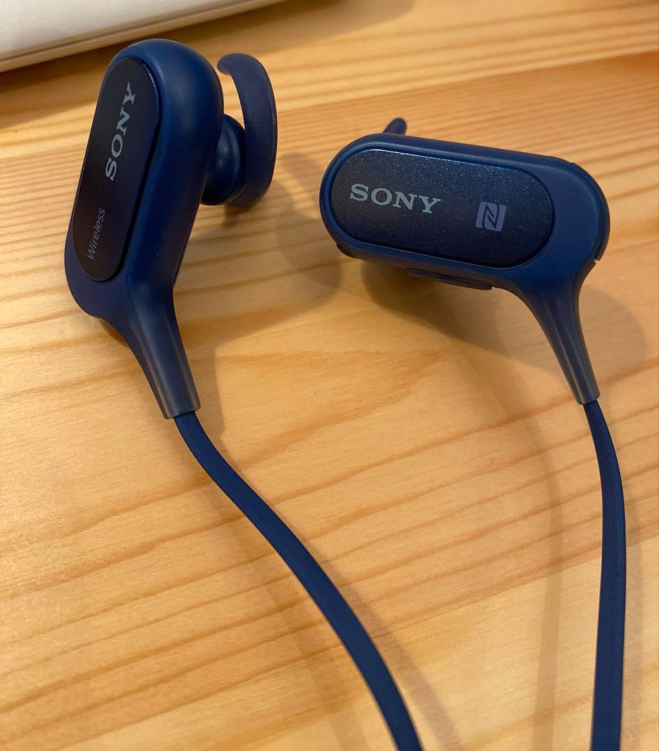 ソニー ワイヤレスイヤホン MDR-XB50BS : 防滴/スポーツ向け