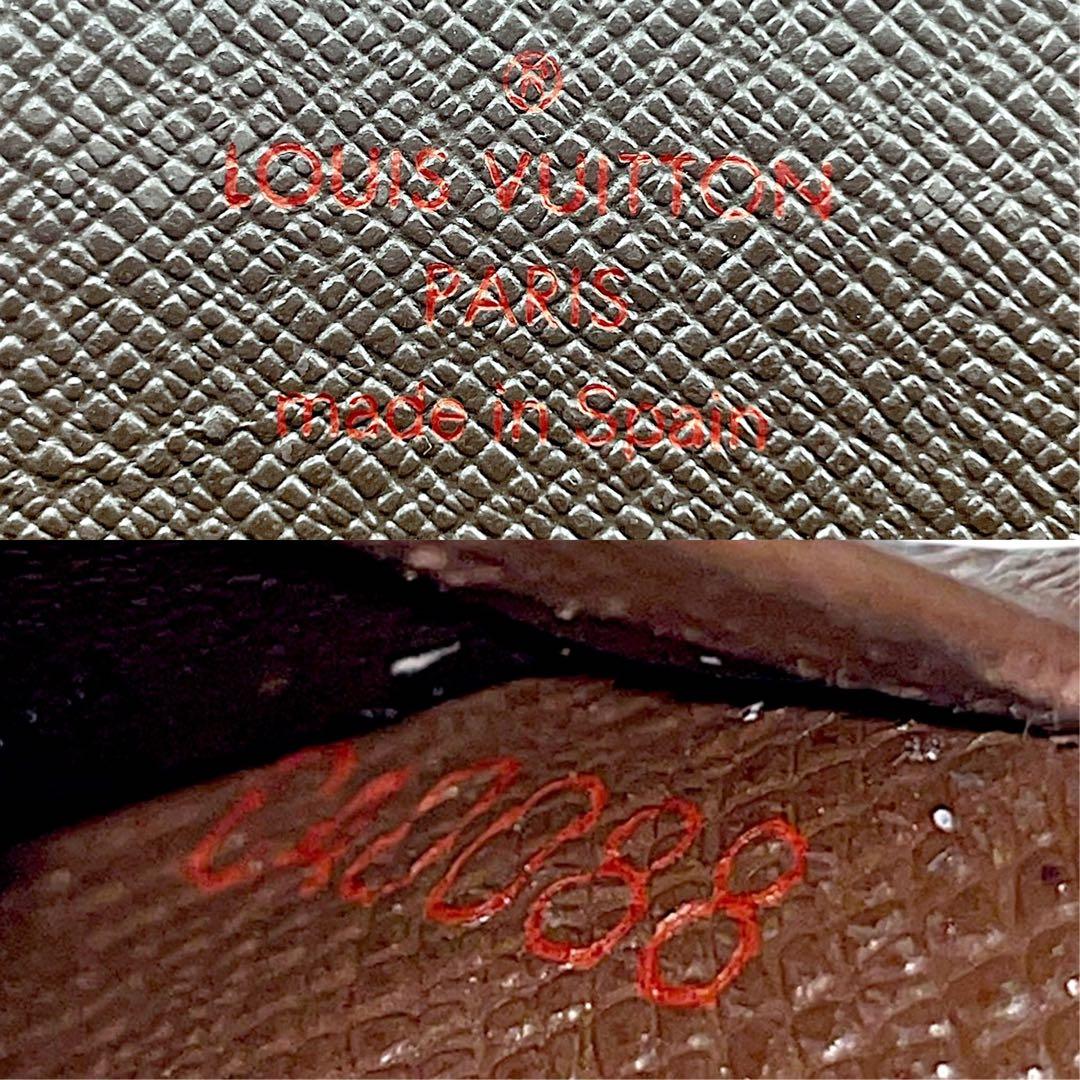 【美品】ルイヴィトン 名刺入れ　カードケース ヴィジット　ダミエエベヌ