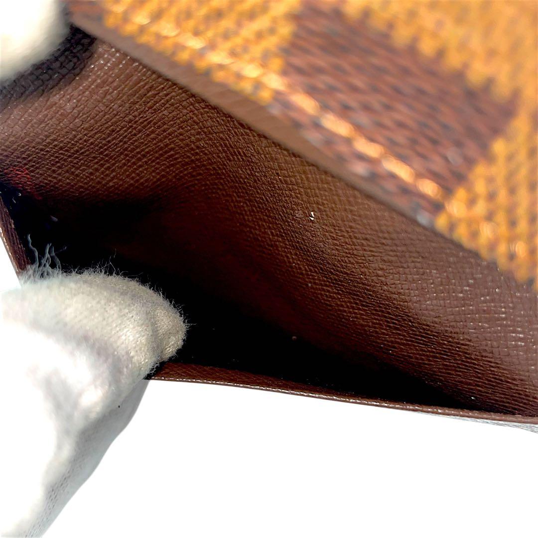 【美品】ルイヴィトン 名刺入れ　カードケース ヴィジット　ダミエエベヌ