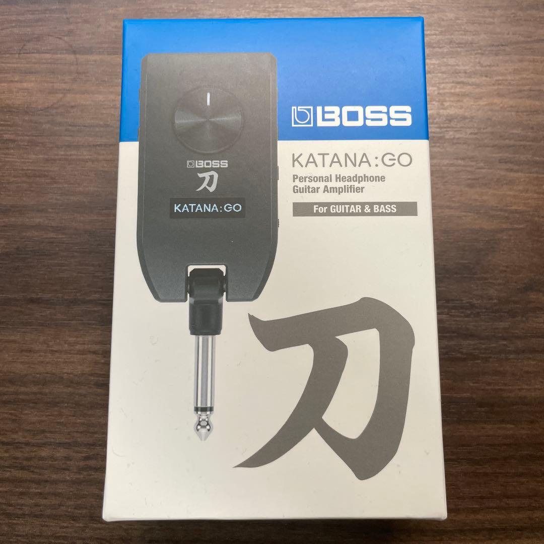 【新品未開封】BOSS KATANA GO ヘッドホンアンプ 刀GO カタナゴー