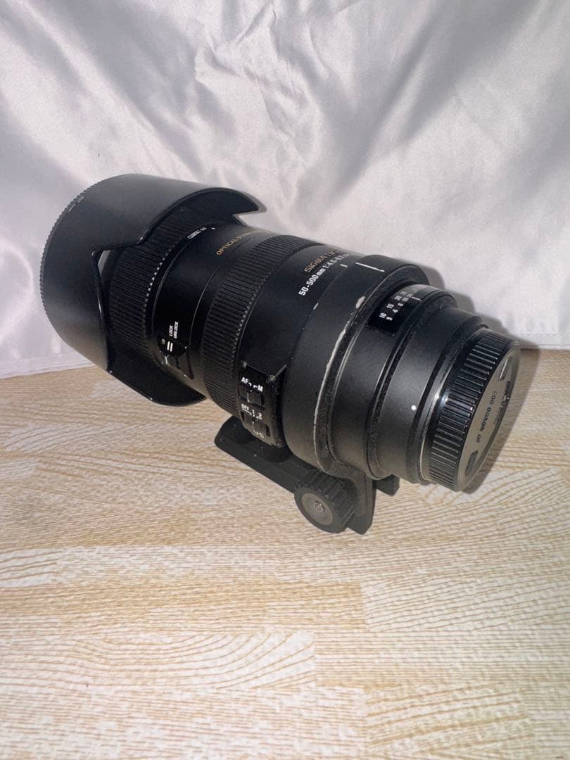 SIGMA DG 50-500mm 1:4.5-6.3 望遠ズームレンズ