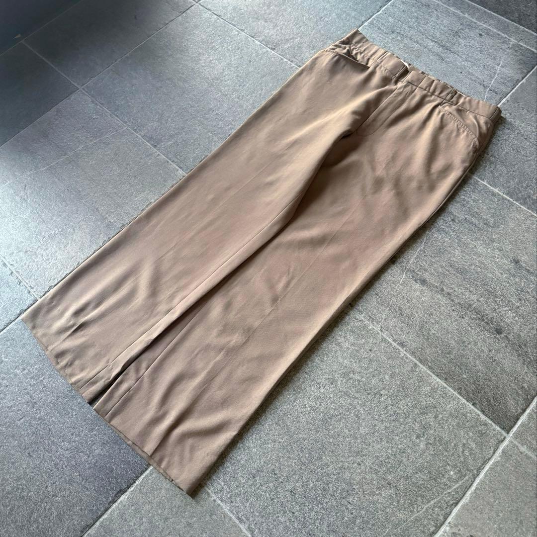 70s 80s ワイドストレート スラックス \