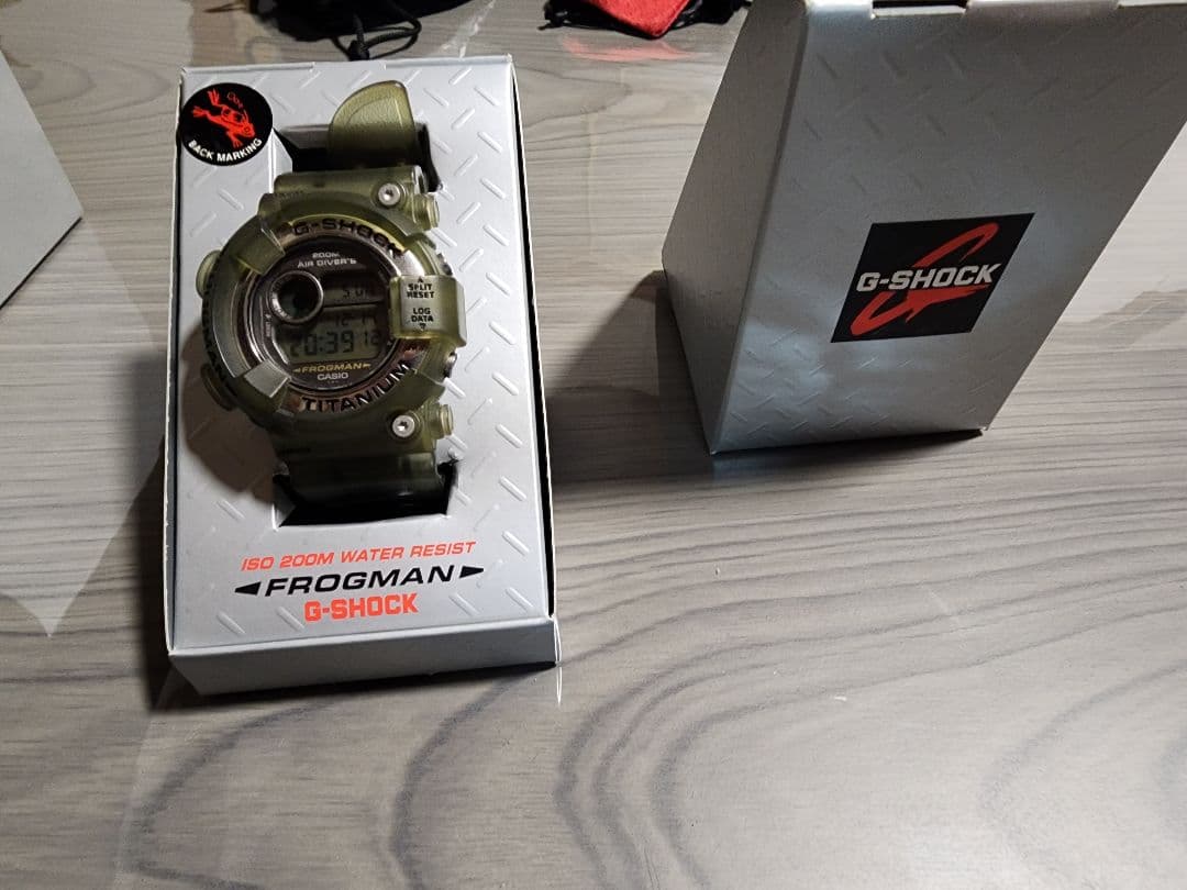 CASIO G-SHOCK フロッグマンメンインスモークDW-8200