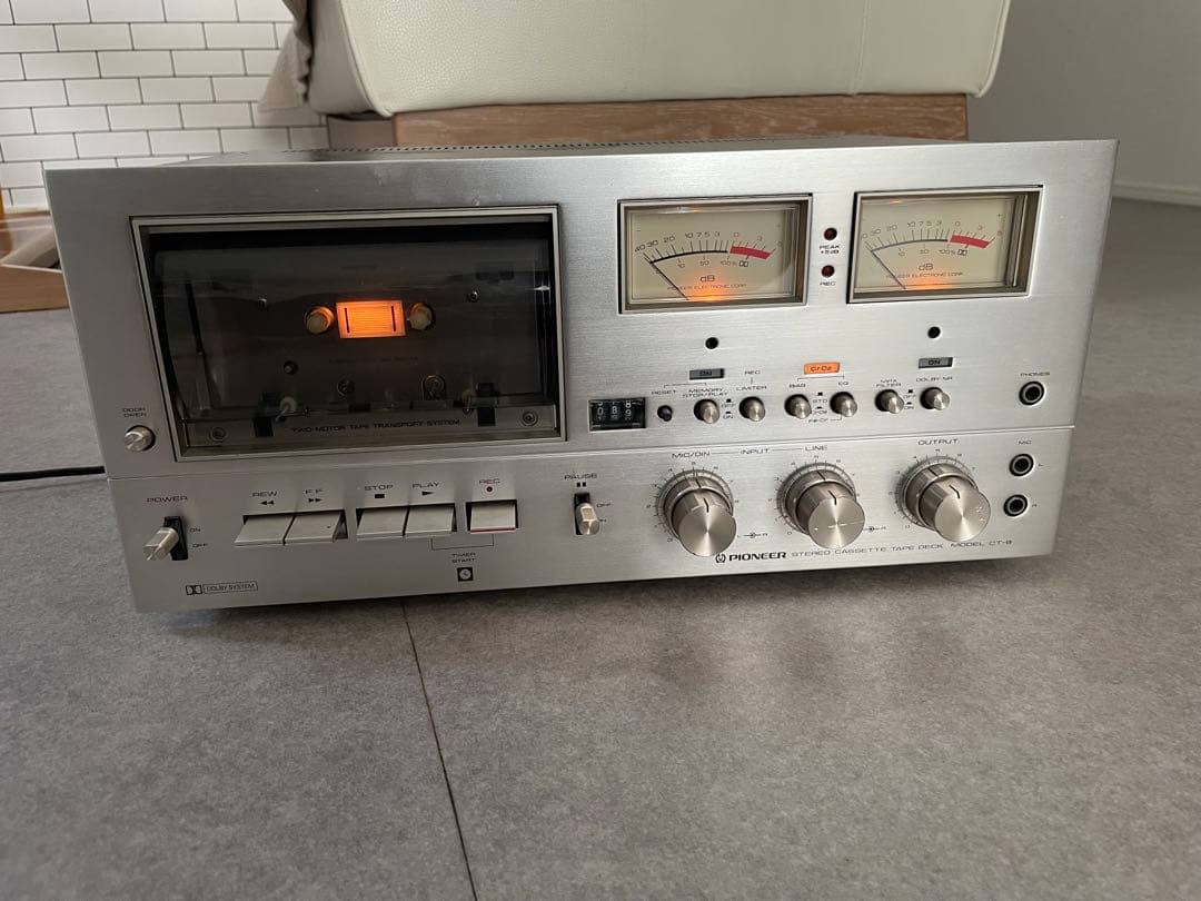 Pioneer CT-9カセットプデッキ