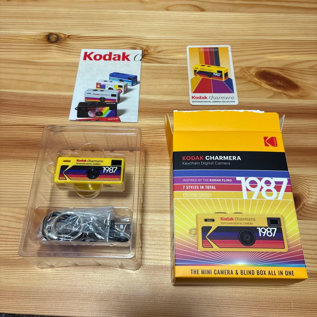 開封のみ　Kodak Charmera キーチェーンデジタルカメラ TYPE1