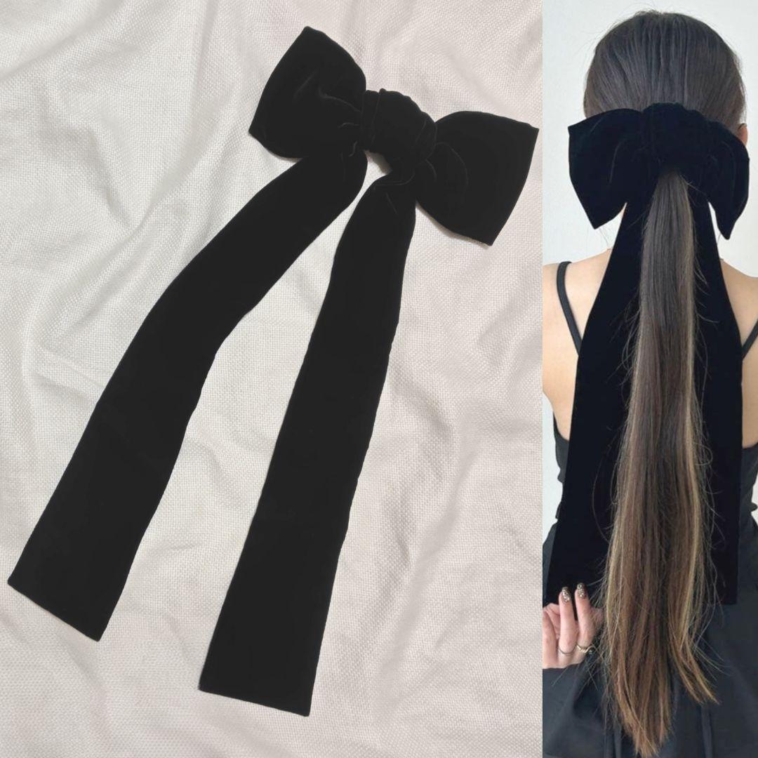 専用FETICOフェティコVELVET BOW HAIR CLIPバレッタ
