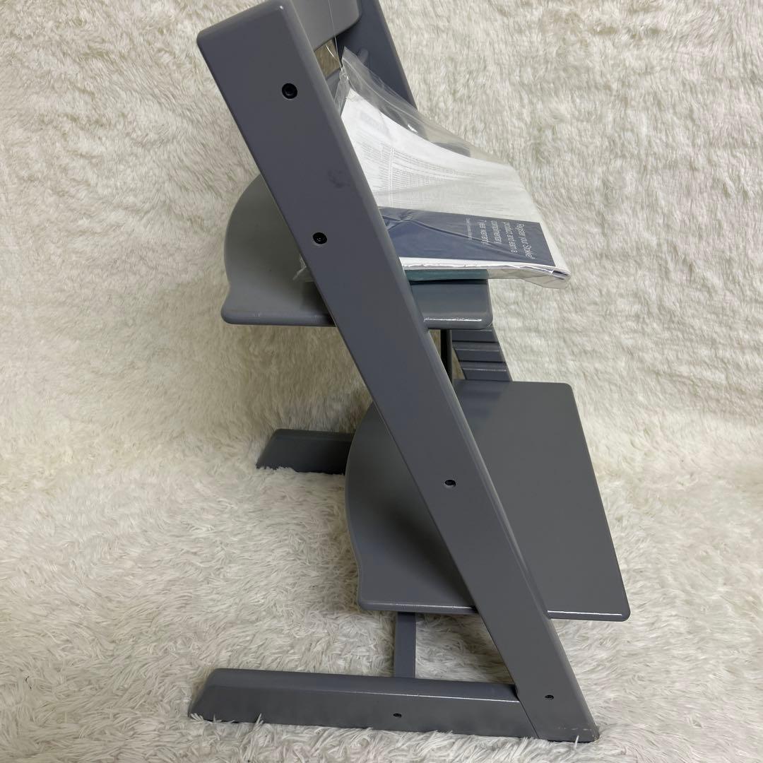 【極美品】ストッケ　トリップトラップ　シリアルNo.6 ストームグレー　付属品有