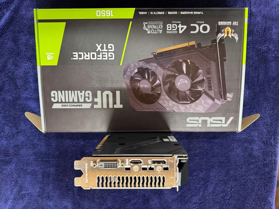 ASUS TUF Gaming GeForce GTX 1650 本体