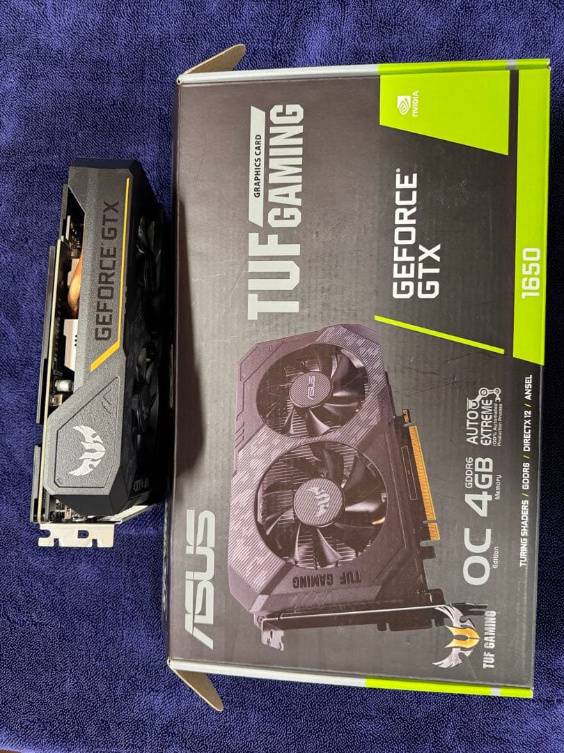 ASUS TUF Gaming GeForce GTX 1650 本体