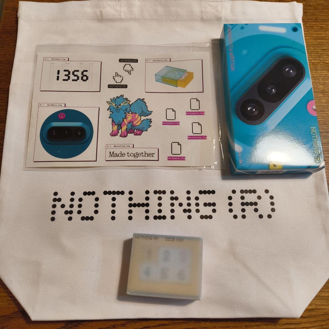 新品未使用　Nothing Phone 3a Community Edition