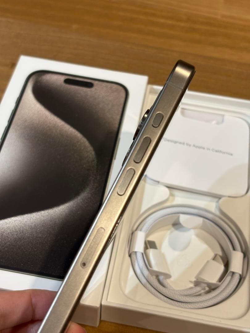 iPhone15Pro 512GB ナチュラルチタニウム SIMフリー