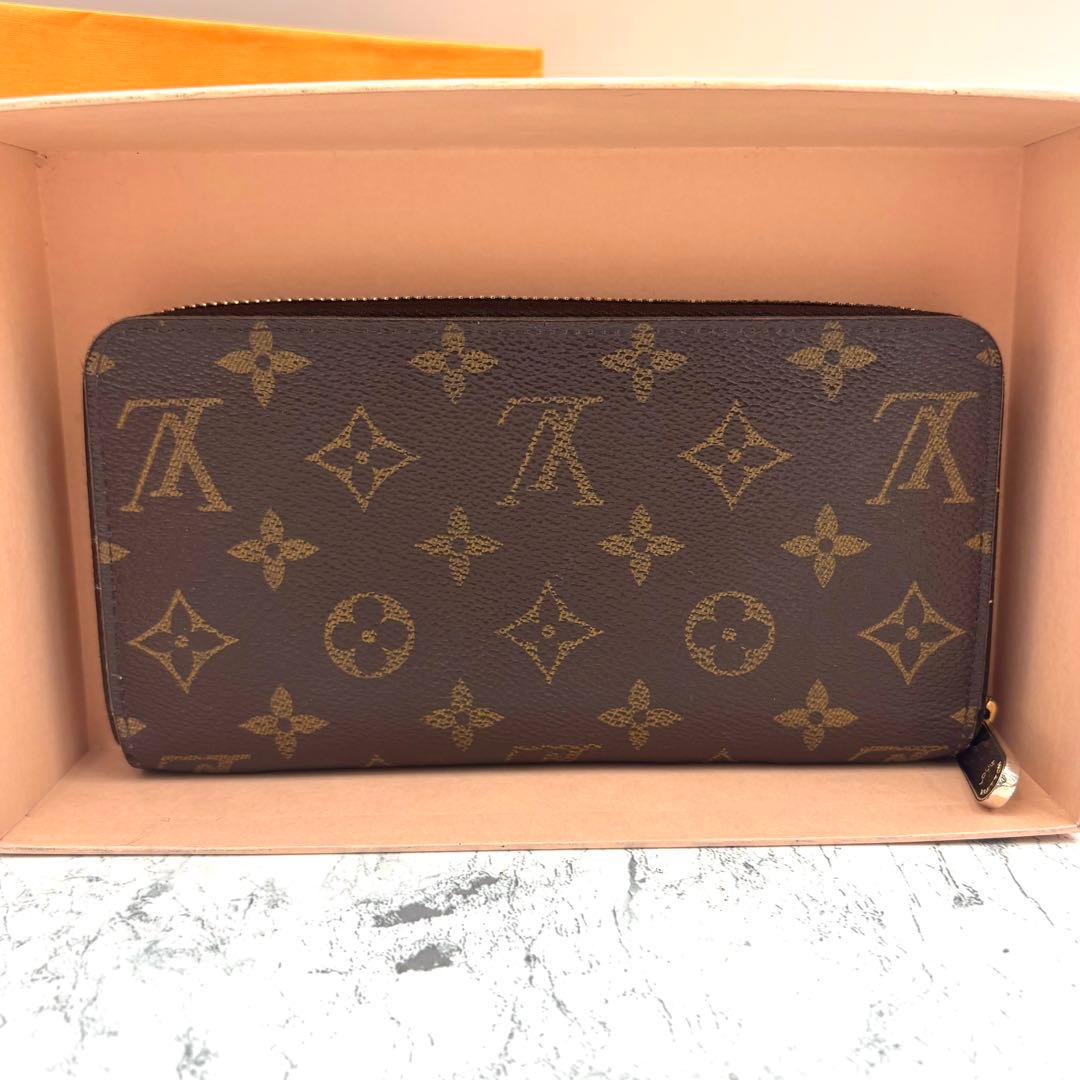 【極美品】 ルイヴィトン モノグラム ローズバレリーヌ ジッピーウォレット