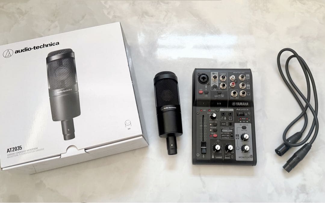 【配信機材セット】AG03 ＆ AT2035