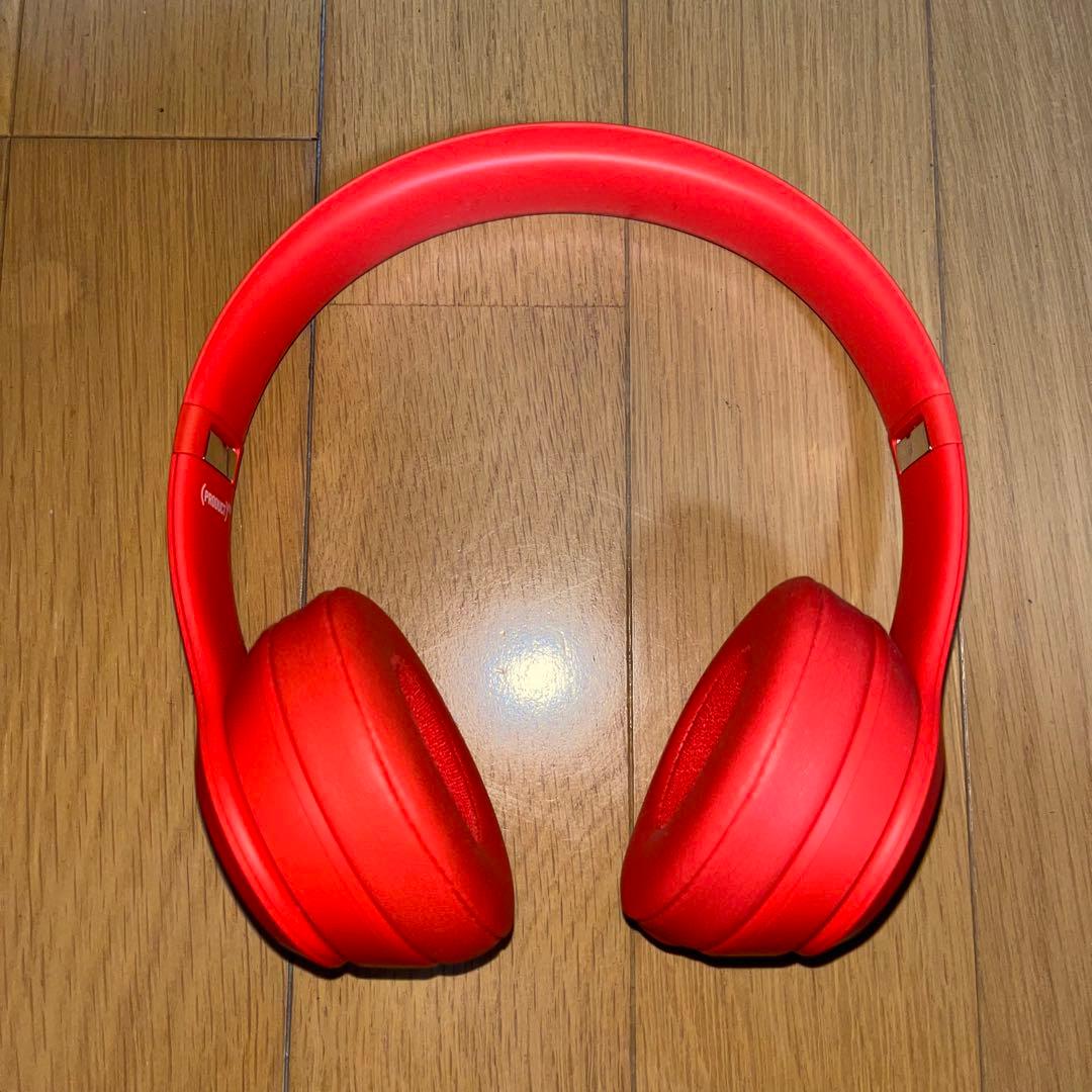 Beats Solo3 Wireless ヘッドホン シトラスレッド 最値下げ