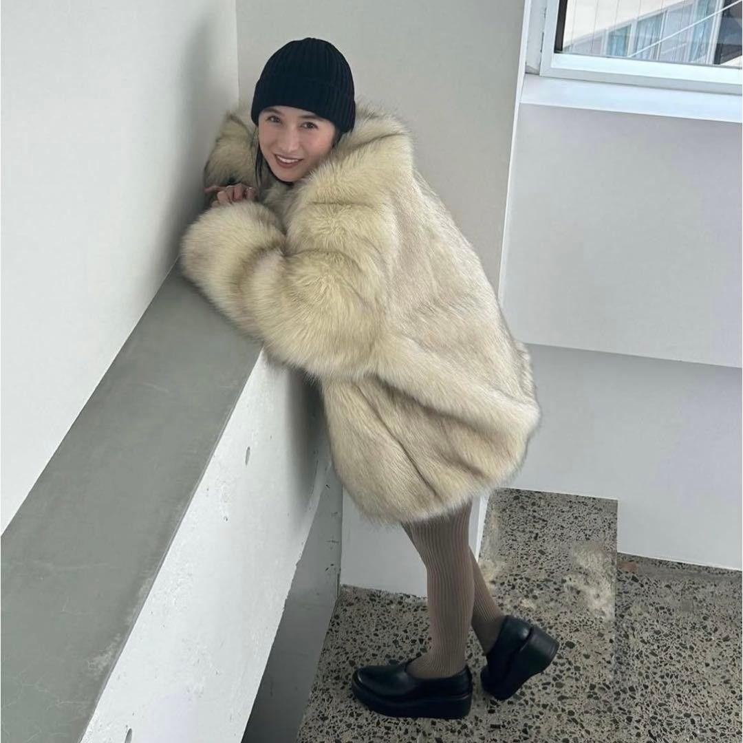 AWA様✨【近年モデル 松本恵奈着用】クラネ　ボリュームソールシューズ　牛革　黒