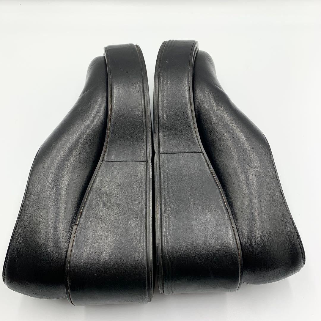 AWA様✨【近年モデル 松本恵奈着用】クラネ　ボリュームソールシューズ　牛革　黒