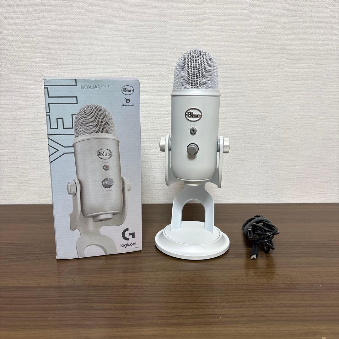 Blue Yeti Whiteout コンデンサーマイク
