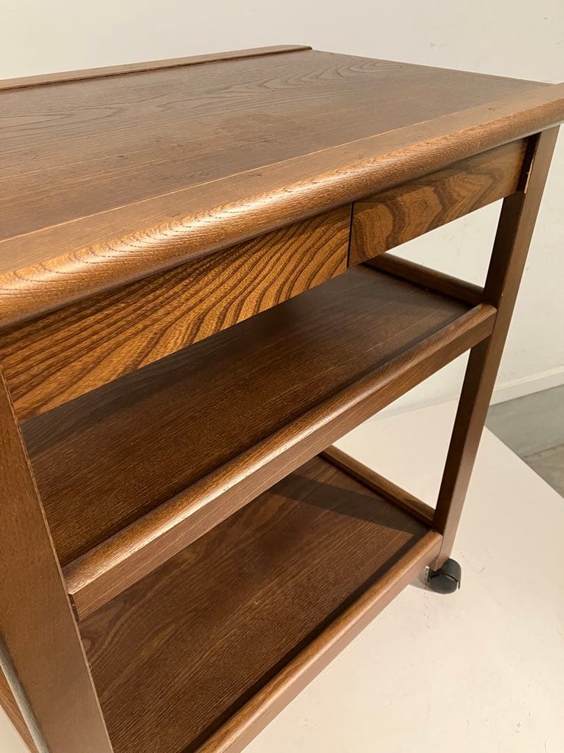 オールド　Fujimoku 、キッチンワゴン、トローリーワゴン、レトロ、和モダン