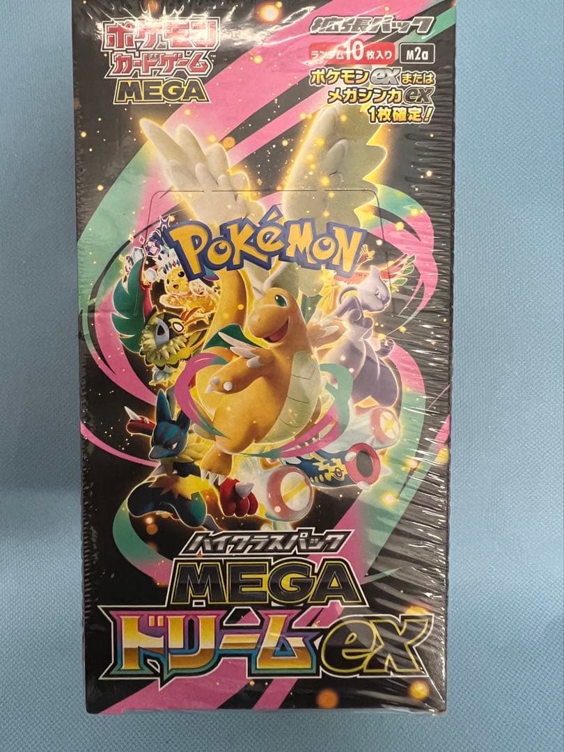 ポケカ MEGA ドリームex シュリンク付 1BOX