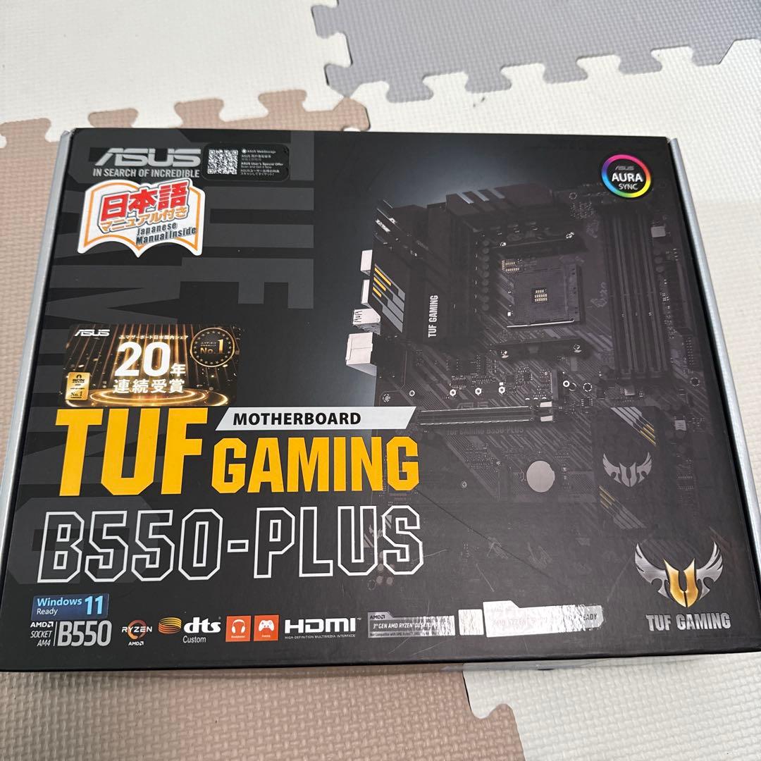 ASUS TUF GAMING B550-PLUS メモリ、cpuファン付き