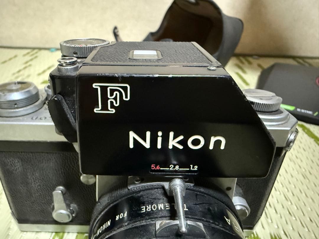 Nikon F 一眼レフカメラ Mikron 135mmレンズ