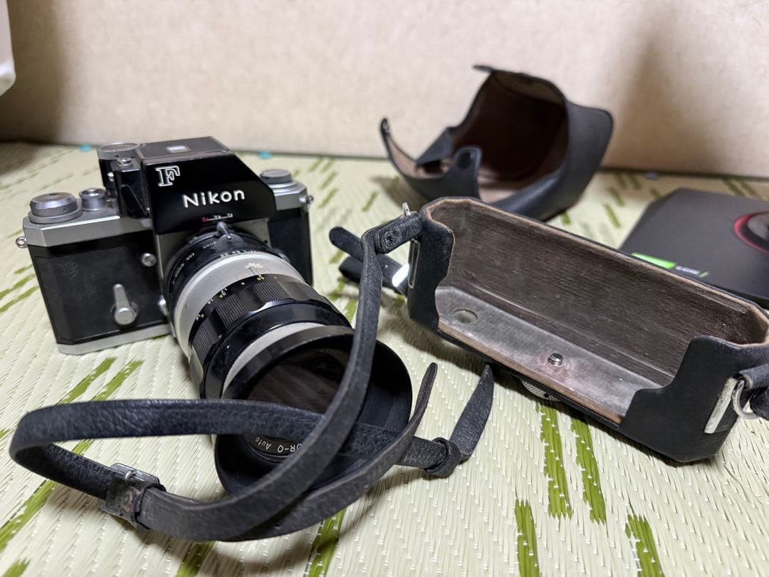 Nikon F 一眼レフカメラ Mikron 135mmレンズ