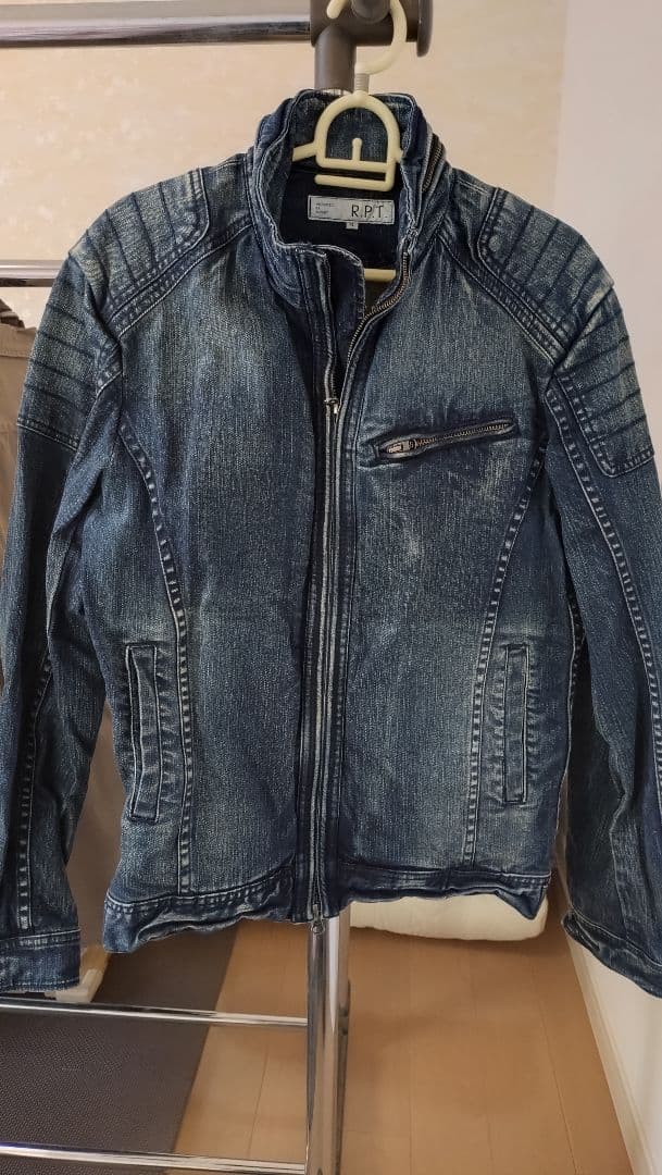 ルパート デニムライダースジャケット XL　ヴァンキッシュ　ニコル