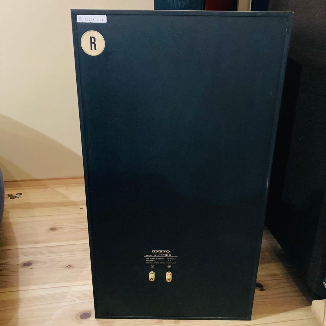 1本目　スピーカー ONKYO D-77MRX オーディオ機器 動作確認済み