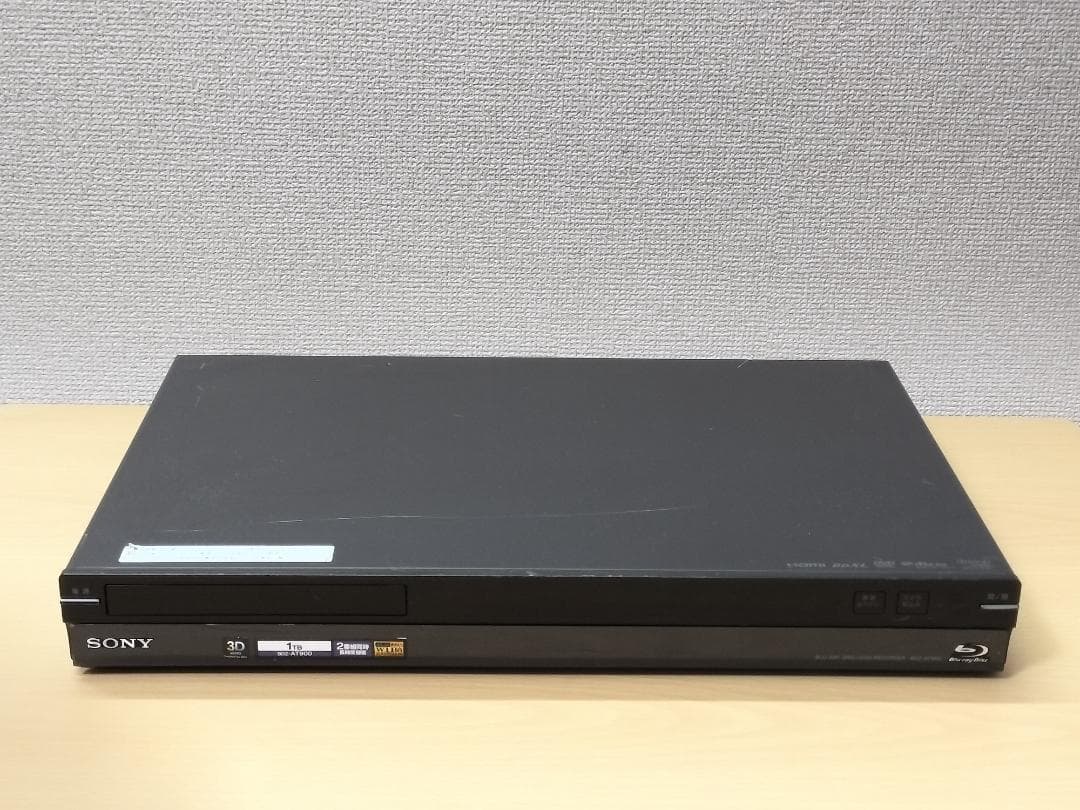 ソニー ブルーレイレコーダー 「BDZ-AT900」 動作品①