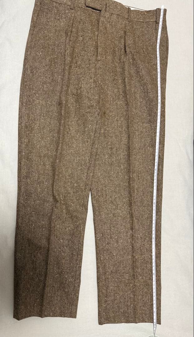 美品SHIPS Bernard Zins ウールスラックス パンツ 40サイズ