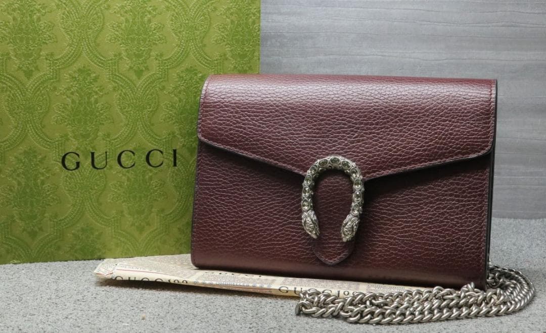 グッチ 401231 ディオニュソス 2way クラッチ チェーンバッグ