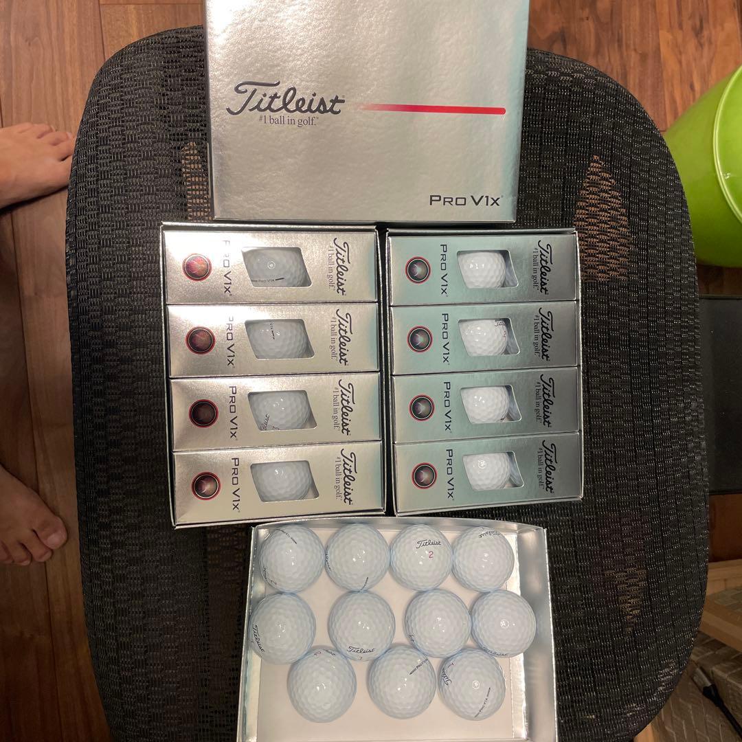 タイトリスト　2025 v1x 2ダースと2023 1ダース