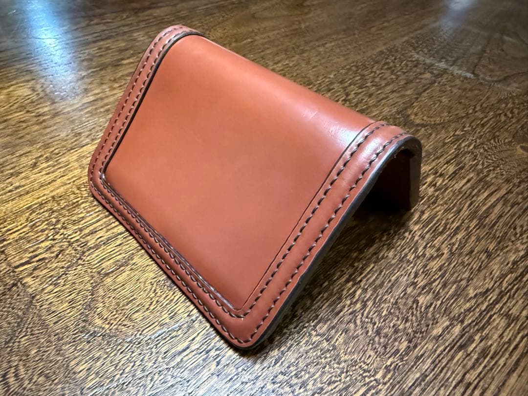 フラットヘッド　コードバン　名刺入れ